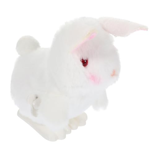 FRCOLOR Aufziehspielzeug Hase Plüschkaninchen mit Aufziehmechanismus als Ostergeschenk und Dekoration für Kleintiere Vielseitig Einsetzbar und Langlebig FRCOLOR Aufziehspielzeug Hase Plüschkaninchen mit Aufziehmechanismus als Ostergeschenk und Dekoration für Kleintiere Vielseitig Einsetzbar und Langlebig von FRCOLOR