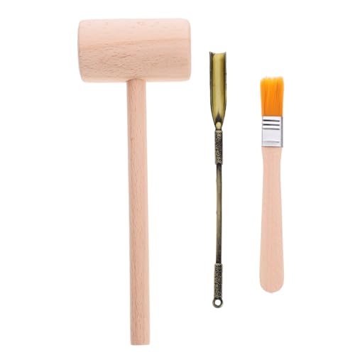 FRCOLOR Ausgrabungsset Holzwerkzeuge mit Hammer Meißel Pinsel Pädagogisches Archäologie für Fossilien und Edelsteinentdeckung Leicht Sicher Fördert Kreativität und Naturwissenschaftliches FRCOLOR Ausgrabungsset Holzwerkzeuge mit Hammer Meißel Pinsel Pädagogisches Archäologie für Fossilien und Edelsteinentdeckung Leicht Sicher Fördert Kreativität und Naturwissenschaftliches von FRCOLOR