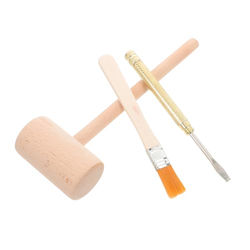 FRCOLOR Ausgrabungsset mit Holzhammer Metallmeißel und Pinsel Archäologie für Jungen und Mädchen Leichtes Kindgerechtes Grabewerkzeug Kreativität und Praktischen Fähigkeiten FRCOLOR Ausgrabungsset mit Holzhammer Metallmeißel und Pinsel Archäologie für Jungen und Mädchen Leichtes Kindgerechtes Grabewerkzeug Kreativität und Praktischen Fähigkeiten von FRCOLOR