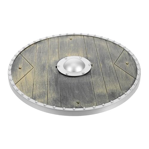 FRCOLOR Authentisches Römisches Rundschild Detailgetreues Kunststoff Piratenschild für Erwachsene Historisches Kostüm Zubehör für Halloween Cosplay und Rollenspiele FRCOLOR Authentisches Römisches Rundschild Detailgetreues Kunststoff Piratenschild für Erwachsene Historisches Kostüm Zubehör für Halloween Cosplay und Rollenspiele von FRCOLOR