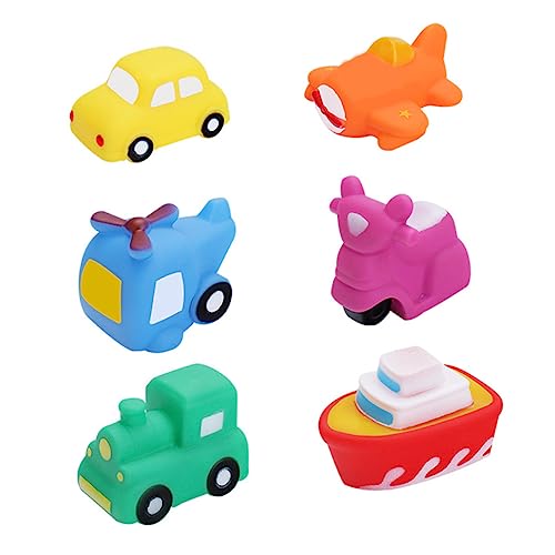 FRCOLOR Badespielzeug für Teiliges mit Cartoon Fahrzeugen für Sicheres und Spaßiges Badvergnügen für Jungen und Mädchen Fördert die Motorik Greifen FRCOLOR Badespielzeug für Teiliges mit Cartoon Fahrzeugen für Sicheres und Spaßiges Badvergnügen für Jungen und Mädchen Fördert die Motorik Greifen von FRCOLOR