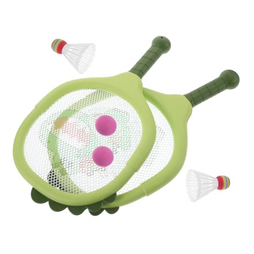 FRCOLOR Badminton und Tennis Set mit Kunststoffschlägern und Bällen Leicht Tragbar Kindgerecht Fördert Motorik und Koordination für Outdoor Training und Familienspaß FRCOLOR Badminton und Tennis Set mit Kunststoffschlägern und Bällen Leicht Tragbar Kindgerecht Fördert Motorik und Koordination für Outdoor Training und Familienspaß von FRCOLOR
