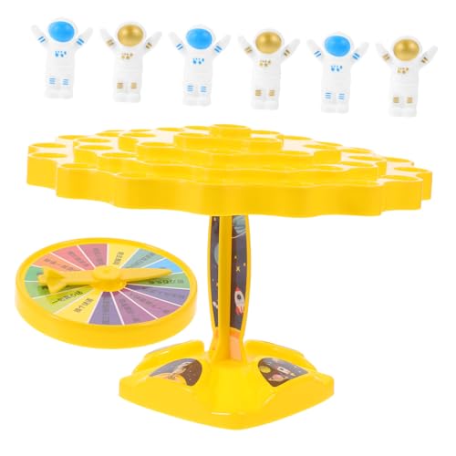 FRCOLOR Balance Spielset Astronauten aus Robustem PP Material Stapelbares Bauspielzeug für Kleinkinder Bunte Glatte Oberfläche Fördert Kreativität und Feinmotorik Geeignet als für Jungen von FRCOLOR