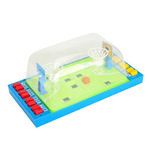 FRCOLOR Basketball Desktop Tragbare Basketballmaschine mit Doppelfinger Interaktion Grünes Brettspiel für Drinnen Pädagogisches Wurfspiel für Freunde FRCOLOR Basketball Desktop Tragbare Basketballmaschine mit Doppelfinger Interaktion Grünes Brettspiel für Drinnen Pädagogisches Wurfspiel für Freunde von FRCOLOR
