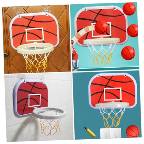 FRCOLOR Basketballkorb Set Wandmontage mit Basketball und Pumpe Indoor Outdoor Basketballspielzeug aus Umweltfreundlichem Abs Kunststoff Trainingsspielzeug für Jungen und Zufällige Farbe FRCOLOR Basketballkorb Set Wandmontage mit Basketball und Pumpe Indoor Outdoor Basketballspielzeug aus Umweltfreundlichem Abs Kunststoff Trainingsspielzeug für Jungen und Zufällige Farbe von FRCOLOR