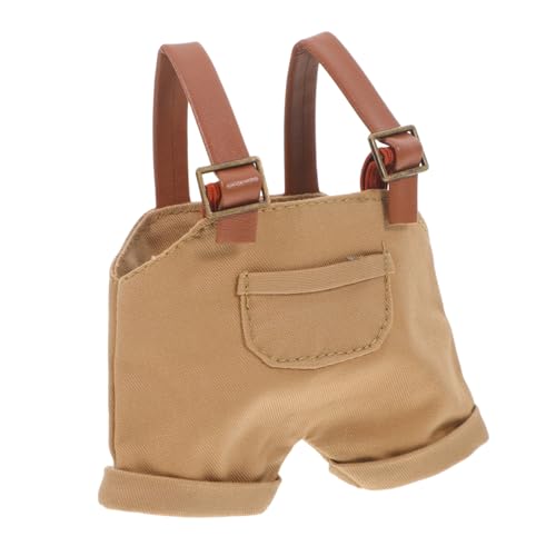 FRCOLOR Baumwoll Puppenkleidung Overalls für Plüschtiere Weiche Komfortable Denim Latzhose Austauschbares Design zum Mix Match Geeignet für Bär Puppen und Kleine Stofftiere FRCOLOR Baumwoll Puppenkleidung Overalls für Plüschtiere Weiche Komfortable Denim Latzhose Austauschbares Design zum Mix Match Geeignet für Bär Puppen und Kleine Stofftiere von FRCOLOR