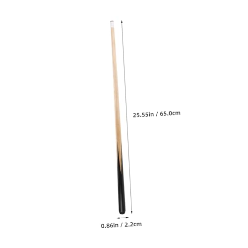 FRCOLOR Billardqueue Kurzer Pool Queue aus Holz Billiard Queue Stick aus Ahornholz Snooker für Sicherer Billiard Stick für Spielzimmer und Training von FRCOLOR