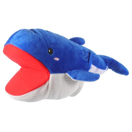 FRCOLOR Blauer Wal Handpuppe Plüsch Interaktive Tier Handpuppen Pädagogisch Storytelling für Jungen Mädchen FRCOLOR Blauer Wal Handpuppe Plüsch Interaktive Tier Handpuppen Pädagogisch Storytelling für Jungen Mädchen von FRCOLOR