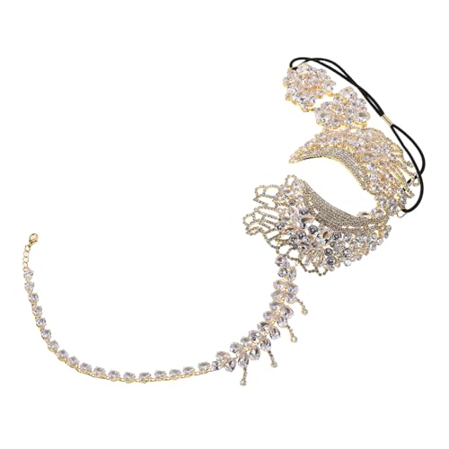 FRCOLOR Bling Strass Maske Damen Halbgesichts-masquerade mit Elastischem Band Wiederverwendbar Leicht und Bequem für Mardi Gras Karneval Halloween und Ballveranstaltungen FRCOLOR Bling Strass Maske Damen Halbgesichts-masquerade mit Elastischem Band Wiederverwendbar Leicht und Bequem für Mardi Gras Karneval Halloween und Ballveranstaltungen von FRCOLOR