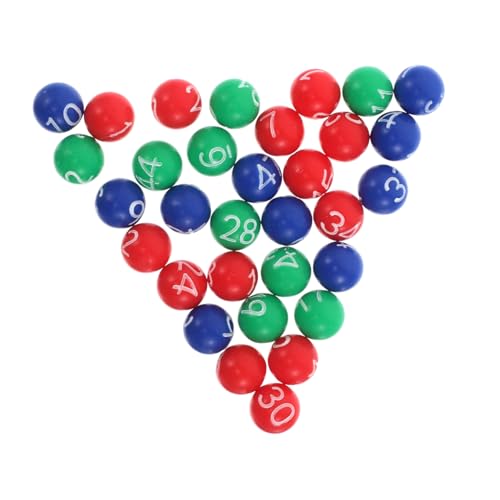 FRCOLOR Bunte Plastikkugeln für und Bingo Nummerierte Bingo Zubehörkugeln für Raffle Spiele und Partyveranstaltungen Kompatibel mit Lotteriemaschinen FRCOLOR Bunte Plastikkugeln für und Bingo Nummerierte Bingo Zubehörkugeln für Raffle Spiele und Partyveranstaltungen Kompatibel mit Lotteriemaschinen von FRCOLOR
