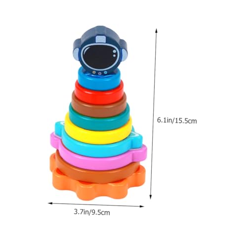 FRCOLOR Buntes Stapelring für Kleinkinder Fördert Farberkennung Formverständnis Motorische Fähigkeiten Kreatives Lernen Lernspielzeug Ab Jahr FRCOLOR Buntes Stapelring für Kleinkinder Fördert Farberkennung Formverständnis Motorische Fähigkeiten Kreatives Lernen Lernspielzeug Ab Jahr von FRCOLOR