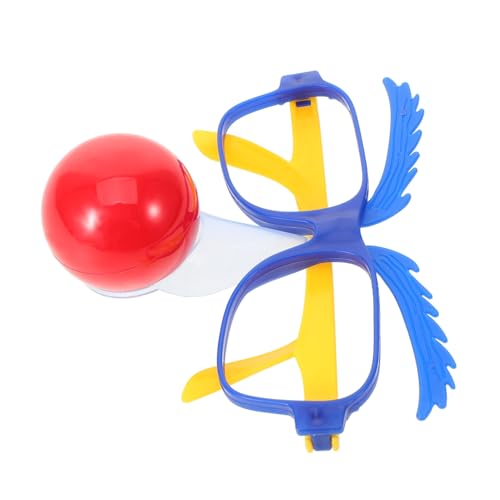 FRCOLOR Clown Brille mit Nase Lustige Verkleidung für Partys Halloween und Festivals Vielseitiges Cosplay Zubehör für Erwachsene Hochwertige und Sichere Materialien und Auffällig FRCOLOR Clown Brille mit Nase Lustige Verkleidung für Partys Halloween und Festivals Vielseitiges Cosplay Zubehör für Erwachsene Hochwertige und Sichere Materialien und Auffällig von FRCOLOR