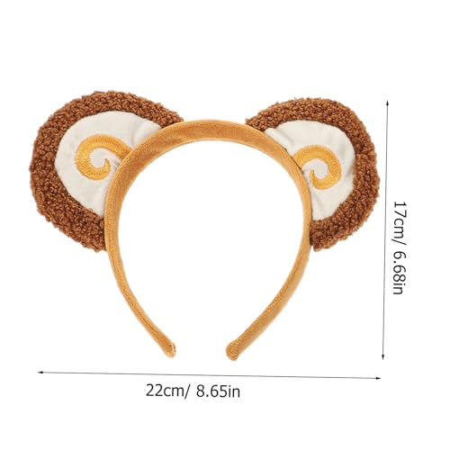 FRCOLOR Cosplay Affenkostüm mit Stirnband Schleife und Kuschelige Tier accessoires für Bequemes Material für Party Karneval Bühne und Verkleidung FRCOLOR Cosplay Affenkostüm mit Stirnband Schleife und Kuschelige Tier accessoires für Bequemes Material für Party Karneval Bühne und Verkleidung von FRCOLOR
