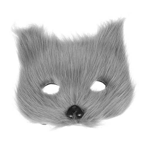 FRCOLOR Cosplay Fuchsmaske Tierische Halbgesichtsmaske für und Kostümpartys Einzigartiges Design Vielseitig Kombinierbar Komfortabel und Stylisch FRCOLOR Cosplay Fuchsmaske Tierische Halbgesichtsmaske für und Kostümpartys Einzigartiges Design Vielseitig Kombinierbar Komfortabel und Stylisch von FRCOLOR