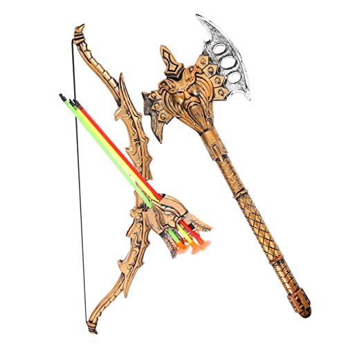 FRCOLOR Cosplay Teilig Antik Bronzefarbene Spielzeugwaffen Jungen Rollenspiel Requisiten für Fasching Halloween Bühne FRCOLOR Cosplay Teilig Antik Bronzefarbene Spielzeugwaffen Jungen Rollenspiel Requisiten für Fasching Halloween Bühne von FRCOLOR