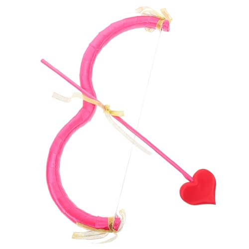 FRCOLOR Cupid Bogen und Rotes Herz Valentine Kostüm Accessoires für Fasching Karneval Stilvolle Valentine Cupid Cosplay Requisite für Party Fotodeko FRCOLOR Cupid Bogen und Rotes Herz Valentine Kostüm Accessoires für Fasching Karneval Stilvolle Valentine Cupid Cosplay Requisite für Party Fotodeko von FRCOLOR