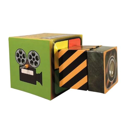 FRCOLOR DIY Animationsprojektor Handgemachtes Lernspielzeug für Bastelset Kreativität und Motorischen Fähigkeiten Sicheres Material für Unbesorgtes für Schulprojekte und Zuhause von FRCOLOR