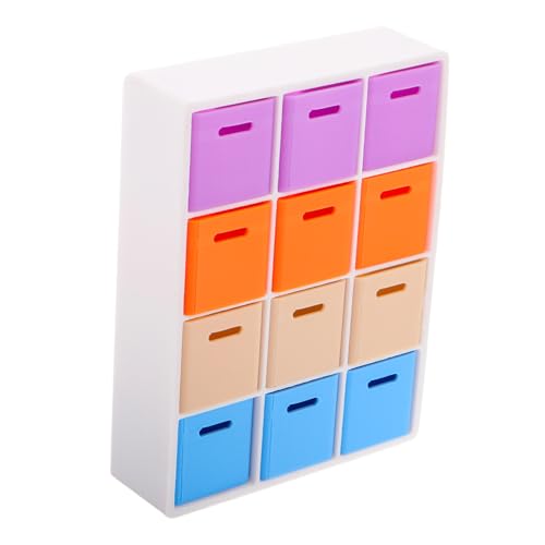 FRCOLOR DIY Aufbewahrungsboxen mit Fächern und Regal Kunststoff Möbel für Puppenhaus Organizer für Fördert Kreativität und Familienzeit FRCOLOR DIY Aufbewahrungsboxen mit Fächern und Regal Kunststoff Möbel für Puppenhaus Organizer für Fördert Kreativität und Familienzeit von FRCOLOR