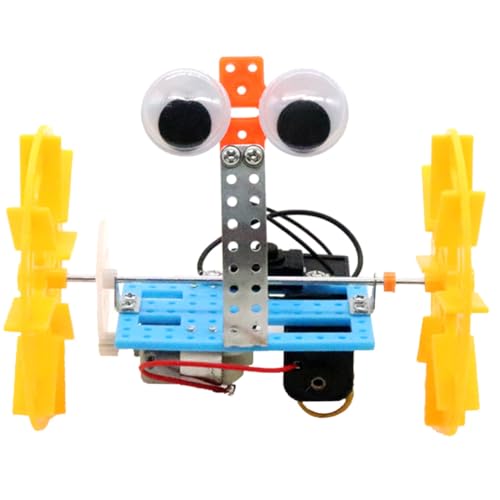 FRCOLOR DIY Balance Car Roboter Bausatz für Ab Jahren Wissenschaftliches Experimentierspielzeug Fördert Ingenieurwissen Geduld und Technikverständnis Pädagogisches Lernspielzeug von FRCOLOR