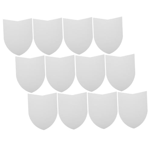 FRCOLOR DIY Bastelset Teilig Pappschilde mit Griff für Jungen und Mädchen Unvollendete Spielzeugschilde für Leicht zu Haltende Graffiti Ritterschild Requisiten für Partys und Kreative von FRCOLOR