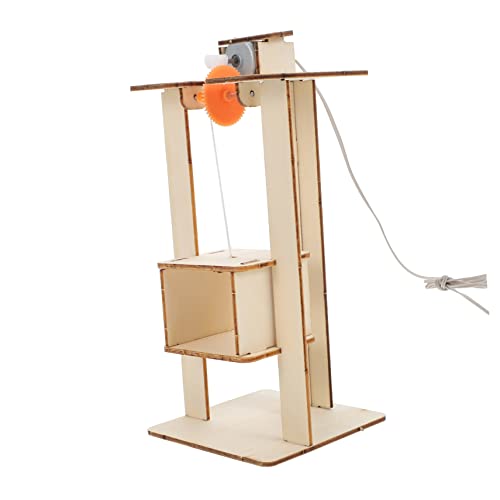 FRCOLOR DIY Elevator Modell Physikalisches Aufzugsmodell für Kreative Lernspiele ohne Batterie für Wissenschaftsexperimente und Handwerkliche Bildung FRCOLOR DIY Elevator Modell Physikalisches Aufzugsmodell für Kreative Lernspiele ohne Batterie für Wissenschaftsexperimente und Handwerkliche Bildung von FRCOLOR