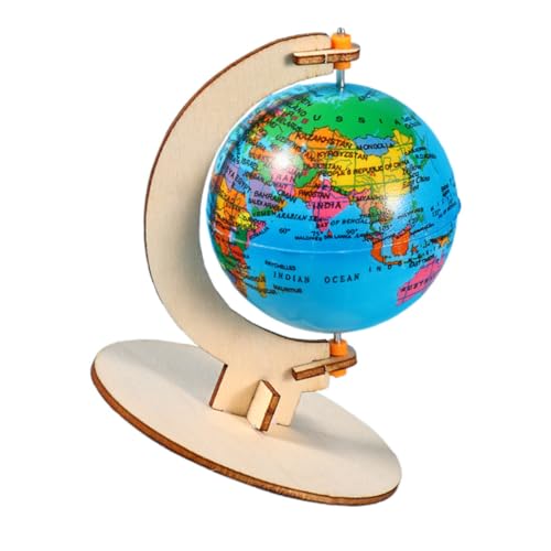 FRCOLOR DIY Holz Erde für Handgefertigtes Lernspielzeug aus Holz Interaktives Bastelset für Geografie für Klassenzimmer und Zuhause FRCOLOR DIY Holz Erde für Handgefertigtes Lernspielzeug aus Holz Interaktives Bastelset für Geografie für Klassenzimmer und Zuhause von FRCOLOR