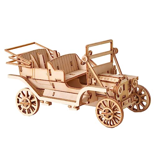 FRCOLOR DIY Holz Puzzle Puzzle Modell Auto Stil Handgemachtes für Fördert Hand Augen Koordination Sicheres und Glattes Material Perfektes für Geburtstage und Feste FRCOLOR DIY Holz Puzzle Puzzle Modell Auto Stil Handgemachtes für Fördert Hand Augen Koordination Sicheres und Glattes Material Perfektes für Geburtstage und Feste von FRCOLOR
