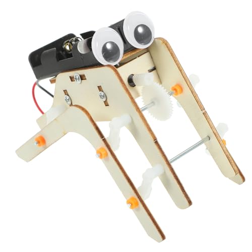 FRCOLOR DIY Holz Spinnenroboter Bausatz Wissenschaftliches Experimentierspielzeug für Ab Jahren Pädagogisches Stem Lernspielzeug Handfertigkeit und Problemlösungskompetenz von FRCOLOR