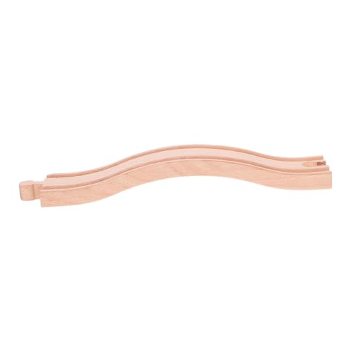 FRCOLOR DIY Holzspielzeug Zug Gleise Pädagogisches Zubehör für Hochwertigem Holz für Kreative Spiele Kompatibel mit Gängigen Holzschienensystemen für Partys und Freizeitaktivitäten von FRCOLOR