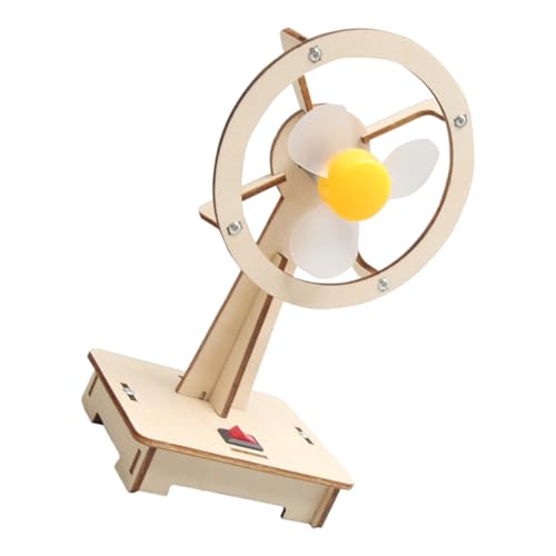 FRCOLOR DIY Holzventilator Bausatz für Elektrischer zum Zusammenbauen Fördert Kreativität Lernspielzeug für Handwerkliches Geschick und Naturwissenschaftliche Bildung FRCOLOR DIY Holzventilator Bausatz für Elektrischer zum Zusammenbauen Fördert Kreativität Lernspielzeug für Handwerkliches Geschick und Naturwissenschaftliche Bildung von FRCOLOR