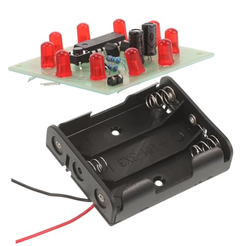 FRCOLOR DIY Lampe LED Wissenschafts für Handgefertigtes Elektrisches Schaltkreis Modell ohne Batterie für Kreative Experimente und DIY Projekte von FRCOLOR