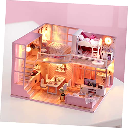 FRCOLOR DIY Mini Haus Bausatz Kreatives Miniatur Holzhaus für Familien und Freunde Einfach zu Bauen als und Deko Sicher für Gruppenaktivitäten FRCOLOR DIY Mini Haus Bausatz Kreatives Miniatur Holzhaus für Familien und Freunde Einfach zu Bauen als und Deko Sicher für Gruppenaktivitäten von FRCOLOR