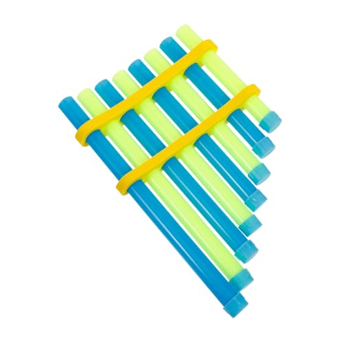 FRCOLOR DIY Rohr Panflöte aus Robustem Pädagogisches Musikinstrument zum Selberbauen Fördert Feinmotorik Neugier und Musikalisches Lernen für Schüler von FRCOLOR
