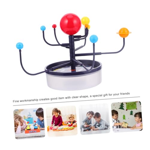 FRCOLOR DIY Sonnensystem Planetenmodell Lernspielzeug für Farbenfrohes Sicheres Planetarium Lehrmittel für Schüler Wissenschaft Experimente und Kreative Bildung von FRCOLOR