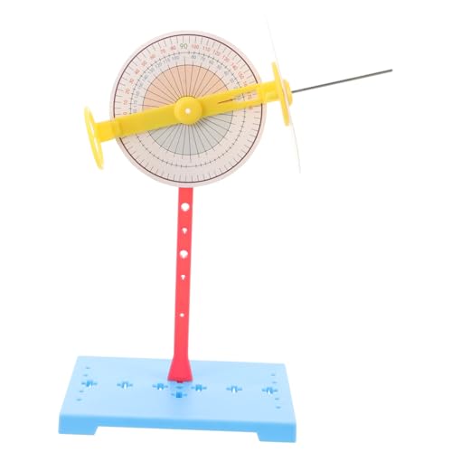 FRCOLOR DIY Sonnenuhr Bausatz aus Robustem Kunststoff Leichtes Wissenschaftliches Lernspielzeug zum Zusammenbauen für Schüler Fördert Experimentieren und Eltern Junge FRCOLOR DIY Sonnenuhr Bausatz aus Robustem Kunststoff Leichtes Wissenschaftliches Lernspielzeug zum Zusammenbauen für Schüler Fördert Experimentieren und Eltern Junge von FRCOLOR