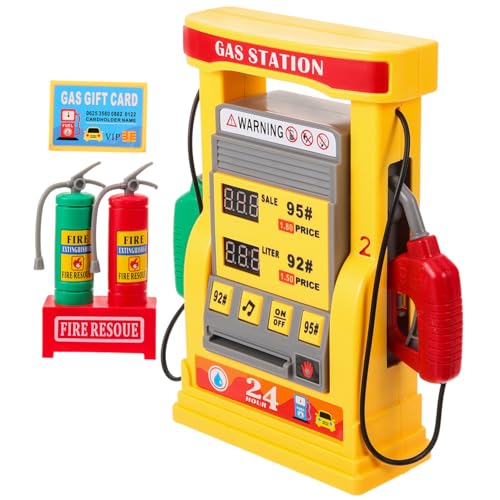 FRCOLOR DIY Tankstellenmodell mit Interaktiver Sprachfunktion und Zählmechanismus für Kreatives Lernspielzeug Mathe und Handfertigkeiten Realistische Selbstbedienungstankstelle ohne FRCOLOR DIY Tankstellenmodell mit Interaktiver Sprachfunktion und Zählmechanismus für Kreatives Lernspielzeug Mathe und Handfertigkeiten Realistische Selbstbedienungstankstelle ohne von FRCOLOR