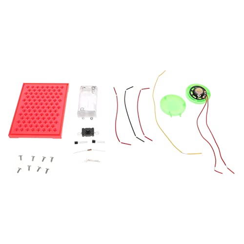 FRCOLOR DIY Wissenschaftliches Experiment Sound Licht Alarm Zufällige Farbe für Schüler Pädagogisches Kreativität und Lernfreude Zufällige Farbe Zufällige Farbe von FRCOLOR
