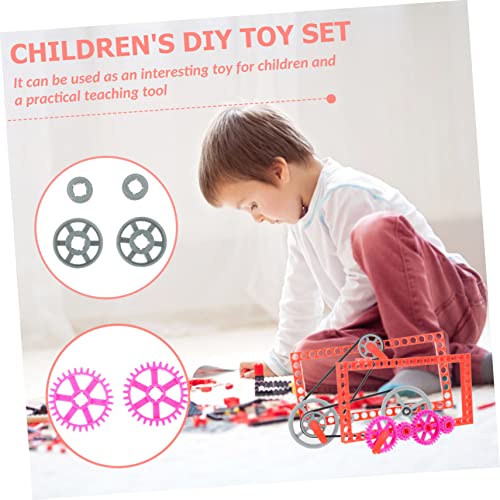 FRCOLOR DIY Wissenschaftsspielzeug Riemenscheibe Pädagogisches Modell für Kognitive Motorische Fähigkeiten Montessori Lernspielzeug für Jungen und Mädchen von FRCOLOR