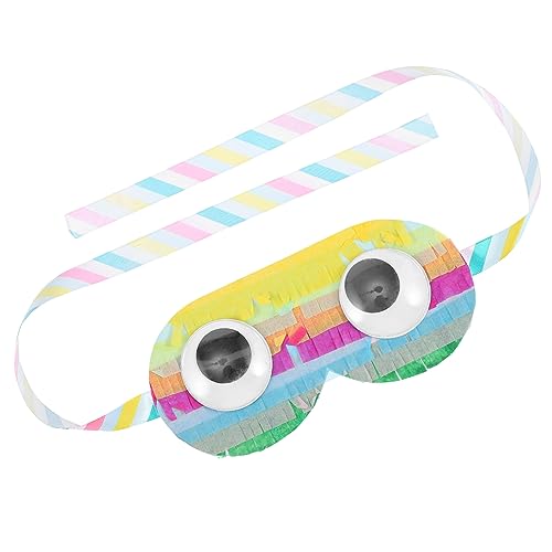 FRCOLOR Dekorative Spiel Augenbinde für Pinata Spiel Lustige Bequeme Augenmaske für Kindergeburtstag Party Gastgeschenk Verstellbar Farbenfroh und Praktisch FRCOLOR Dekorative Spiel Augenbinde für Pinata Spiel Lustige Bequeme Augenmaske für Kindergeburtstag Party Gastgeschenk Verstellbar Farbenfroh und Praktisch von FRCOLOR
