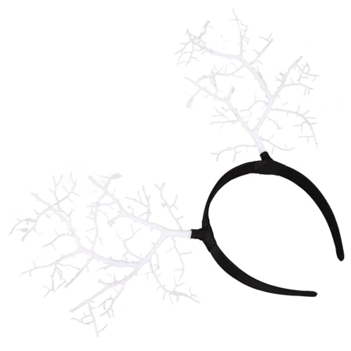 FRCOLOR Delikater Hirschgeweih-haarreifen aus Flexiblem und Harz Rutschfestes Leichtes Cosplay-accessoire für Erwachsene für Kostüm Themenpartys Weihnachten FRCOLOR Delikater Hirschgeweih-haarreifen aus Flexiblem und Harz Rutschfestes Leichtes Cosplay-accessoire für Erwachsene für Kostüm Themenpartys Weihnachten von FRCOLOR