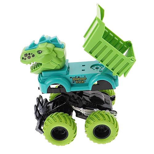 FRCOLOR Dinosaurier Baustellenfahrzeug Leuchtende Farben Robuste Verarbeitung Press Frühes Lernspielzeug für Fördert Motorik und Farberkennung FRCOLOR Dinosaurier Baustellenfahrzeug Leuchtende Farben Robuste Verarbeitung Press Frühes Lernspielzeug für Fördert Motorik und Farberkennung von FRCOLOR