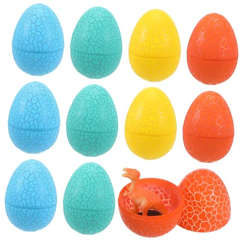 FRCOLOR Dinosaurier Eierspielzeug Bunt Teilig PVC Robust Sichere Dinosaurier Figuren Pädagogisch Spielerisch für Kleinkinder Jungen Mädchen FRCOLOR Dinosaurier Eierspielzeug Bunt Teilig PVC Robust Sichere Dinosaurier Figuren Pädagogisch Spielerisch für Kleinkinder Jungen Mädchen von FRCOLOR
