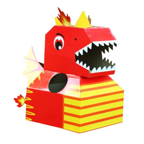 FRCOLOR Dinosaurier Tragbar Dickes DIY Wearable Kostüm Interaktives für Jungen Mädchen Ab Jahren Hand Auge Koordination FRCOLOR Dinosaurier Tragbar Dickes DIY Wearable Kostüm Interaktives für Jungen Mädchen Ab Jahren Hand Auge Koordination von FRCOLOR