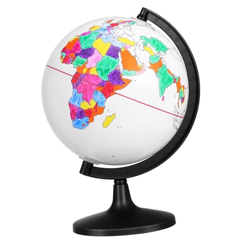 FRCOLOR Diy Leerer Unbemalter Erdkugel Modell zum Ausmalen Erdkugel Bastelset für Kreative Geographie Projekte Durchmesser aus Strapazierfähigem für und Zuhause FRCOLOR Diy Leerer Unbemalter Erdkugel Modell zum Ausmalen Erdkugel Bastelset für Kreative Geographie Projekte Durchmesser aus Strapazierfähigem für und Zuhause von FRCOLOR