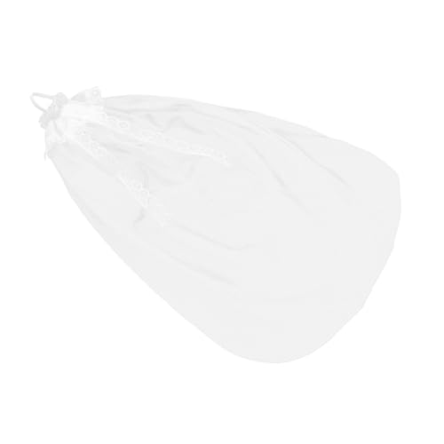 FRCOLOR Doll Bridal Veil Zubehör für Puppen Hochzeitskopfstück für Hochzeitsfeiern und Fotografie Verleiht Ihrer Puppe und Charme Leicht und Tragbar für Verschiedene Anlässe von FRCOLOR