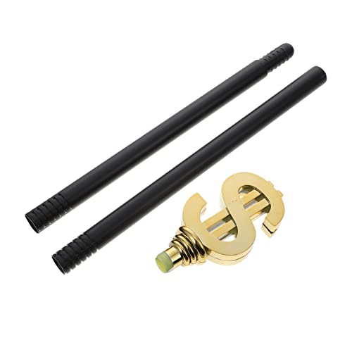FRCOLOR Dollarzeichen Scepter Kostümzubehör Für Halloween Cosplay Goldener Für Bühnenaufführungen Kindergeburtstagsfeiern Kreative Partys FRCOLOR Dollarzeichen Scepter Kostümzubehör Für Halloween Cosplay Goldener Für Bühnenaufführungen Kindergeburtstagsfeiern Kreative Partys von FRCOLOR