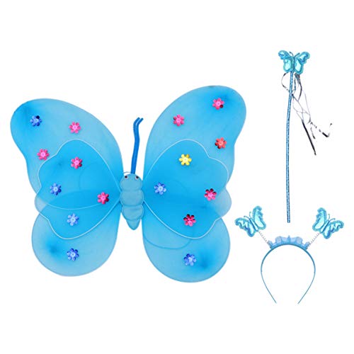 FRCOLOR Doppelschicht -schmetterlingsflügelspielzeug Schmetterlingsflügel Kostüm Für Kleinkinder Schmetterling Kostüm Prinzessin Fee Kostüme Mädchen Blau Stoff Blue FRCOLOR Doppelschicht -schmetterlingsflügelspielzeug Schmetterlingsflügel Kostüm Für Kleinkinder Schmetterling Kostüm Prinzessin Fee Kostüme Mädchen Blau Stoff Blue von FRCOLOR