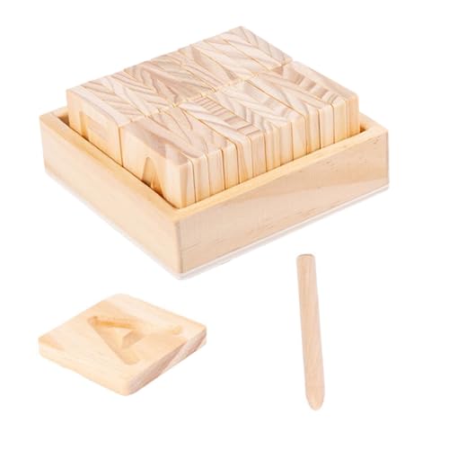 FRCOLOR Doppelseitiges Holz Alphabet Lernspielzeug Buchstaben Übungsbrett Montessori Pädagogisch Für Kleinkinder Vorschulkinder Jungen Mädchen Ab Jahren FRCOLOR Doppelseitiges Holz Alphabet Lernspielzeug Buchstaben Übungsbrett Montessori Pädagogisch Für Kleinkinder Vorschulkinder Jungen Mädchen Ab Jahren von FRCOLOR