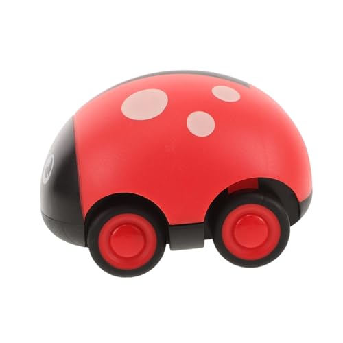 FRCOLOR Doppelzug Auto mit Reibungsantrieb Bunte Cartoon Insektenform Auto für Kleinkinder Lernspielzeug für Jungen Mädchen Ab Jahr von FRCOLOR
