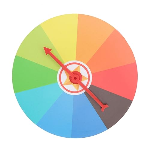 FRCOLOR Drehendes Preisrad für Karneval und Partys Wandmontiertes aus Robustem Einfach zu Bedienen für Spiel und Bildungsaktivitäten FRCOLOR Drehendes Preisrad für Karneval und Partys Wandmontiertes aus Robustem Einfach zu Bedienen für Spiel und Bildungsaktivitäten von FRCOLOR